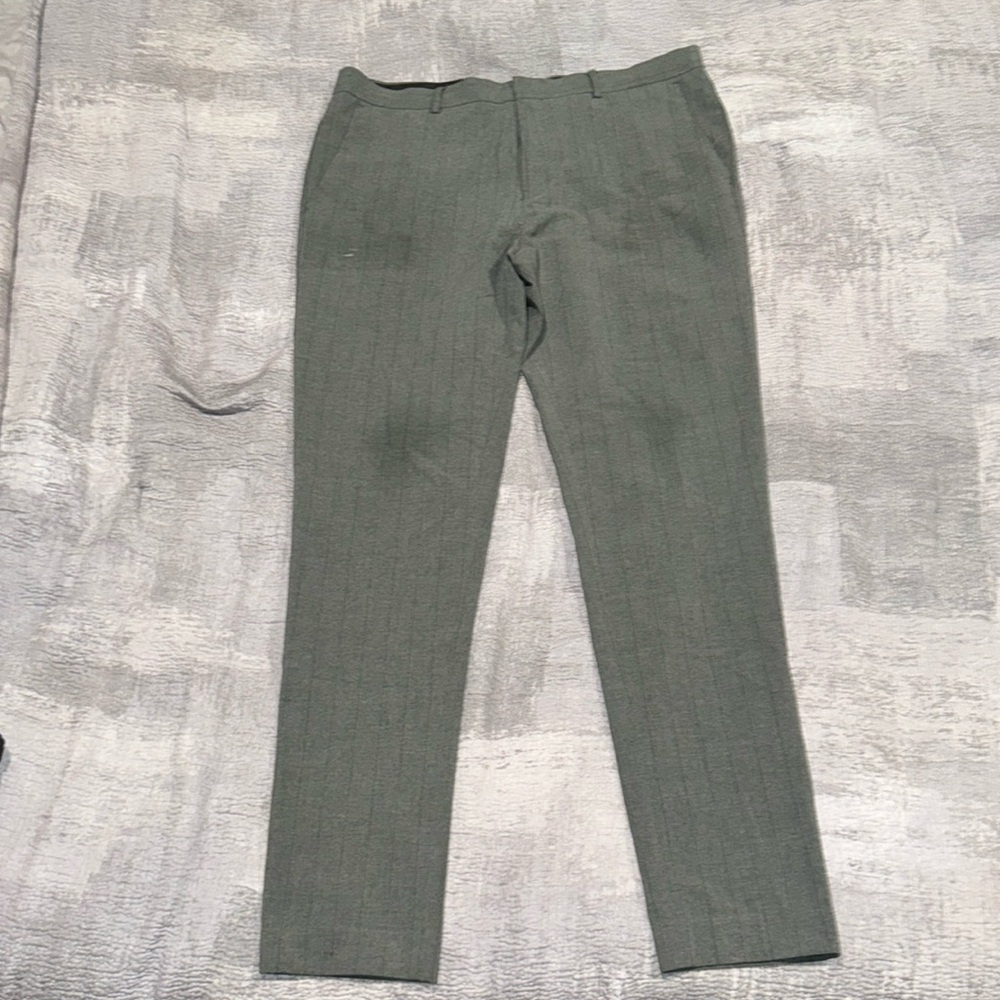 ASOS Grey Pinstripe Dresspants